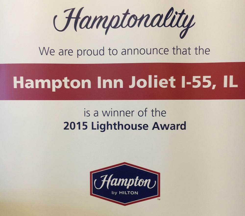 Hampton Inn Joliet-Plainfield I-55 Eksteriør billede